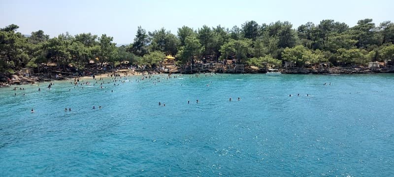 Marmaris: Cleopatra Island Boat Cruise with Lunch and Transfer | ®ExcursionMania