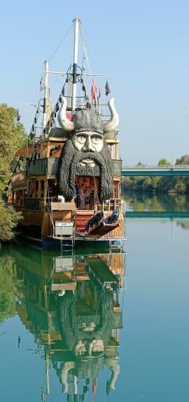 Side: Blue Lagoon Boat Tour in Side with Soft Drinks & Lunch | ®ExcursionMania