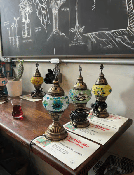 Mosaic Lamp Making Workshop in Istanbul with Drinks & Snacks | ®ExcursionMania