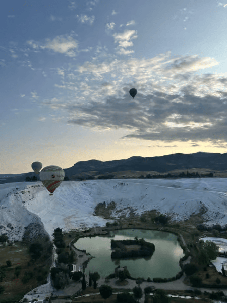 From Kemer: Pamukkale Tour with Hot Air Balloon Flight | ®ExcursionMania