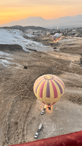 From Kemer: Pamukkale Tour with Hot Air Balloon Flight | ®ExcursionMania