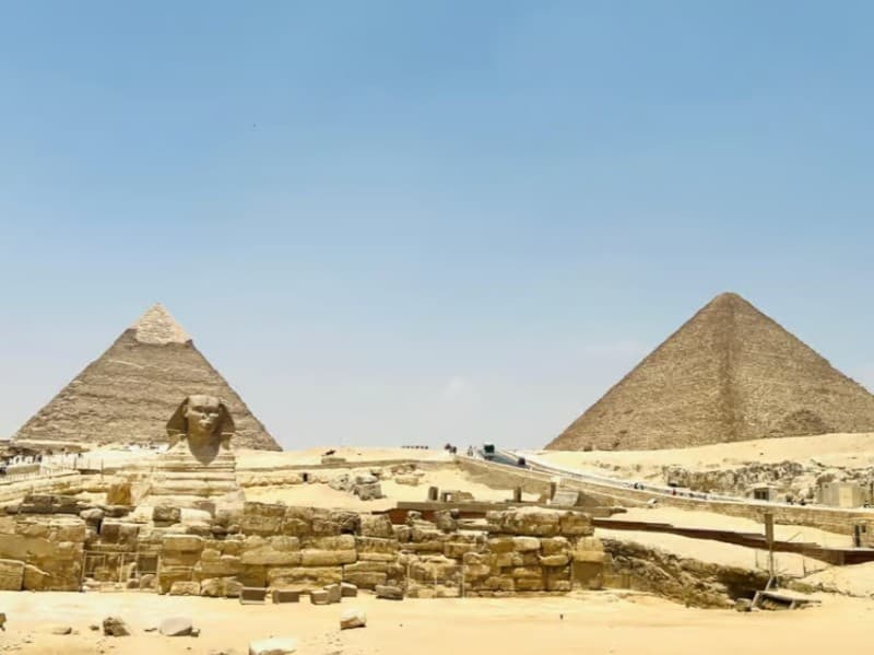 From Cairo: Half-Day Tour to Pyramids of Giza and the Sphinx | ®ExcursionMania