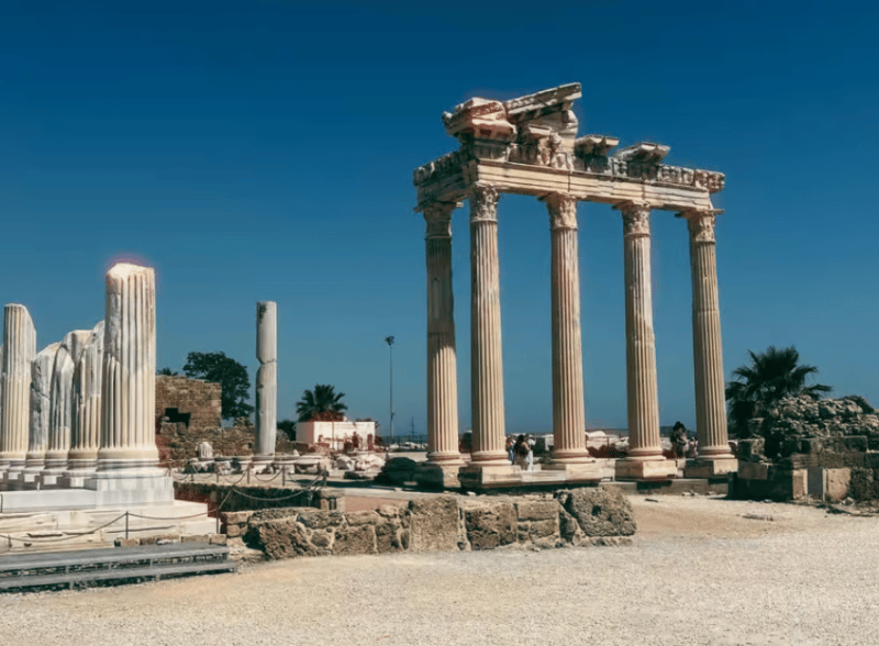 Side: From City of Side: Perge Aspendos & Kurşunlu Tour | ®ExcursionMania