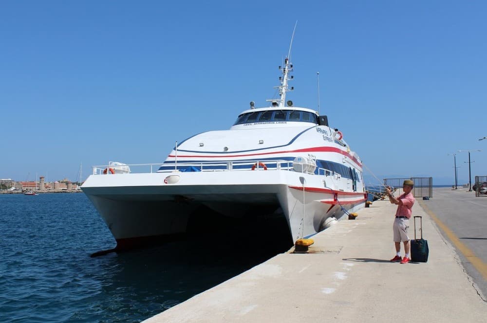Both Ways Rhodes Ferry Ticket From Marmaris Tax Fees Included | ®ExcursionMania