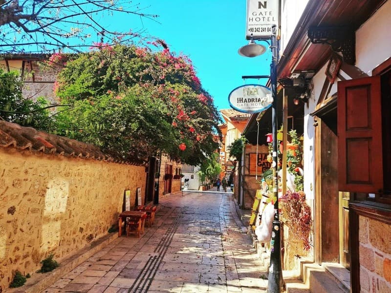 Side: Side: Antalya Old City and Waterfall & Cable Car with Lunch | ®ExcursionMania