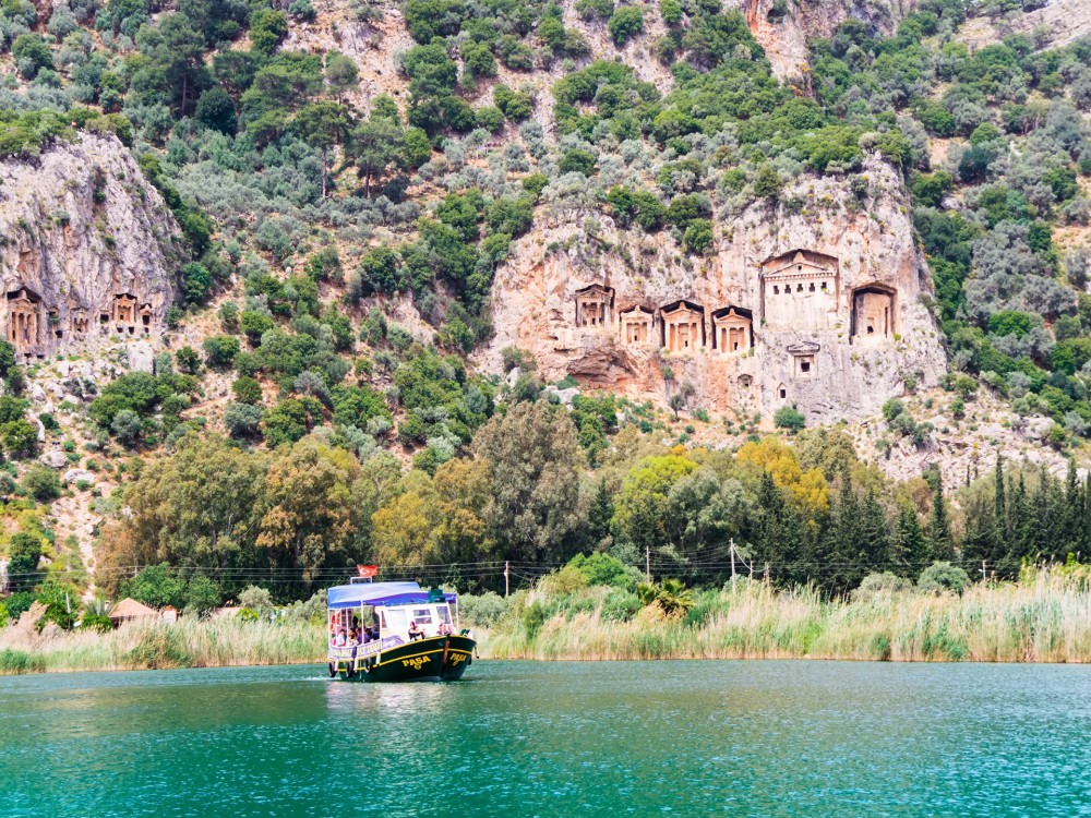 Marmaris: Dalyan Turtle Beach Tour with Mud Bath & Lunch | ®ExcursionMania