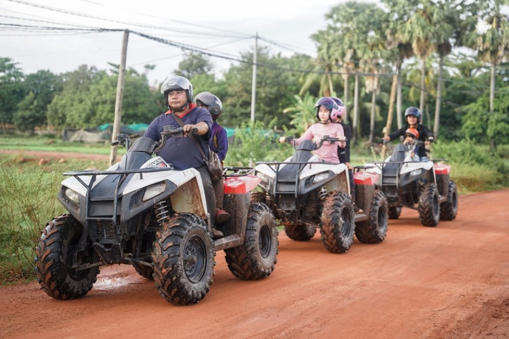 Siem Reap: Khmer Village and Fish Farm ATV Tour | ®ExcursionMania
