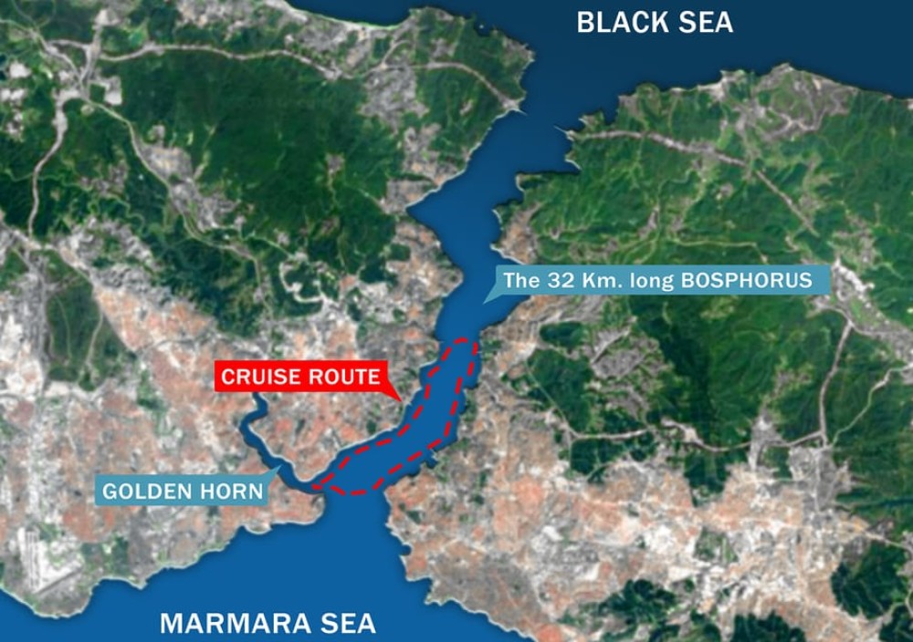 Istanbul: Bosphorus Sightseeing Cruise with Sunset Option | ®ExcursionMania