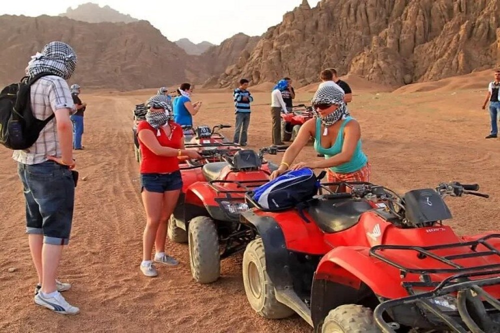 Sharm El-Sheikh: ATV Quad Adventure Sunrise or Sunset | ®ExcursionMania