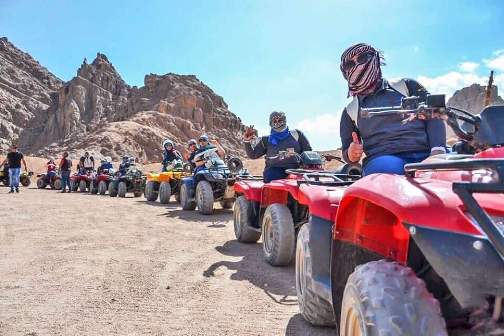 Sharm El-Sheikh: ATV Quad Adventure Sunrise or Sunset | ®ExcursionMania
