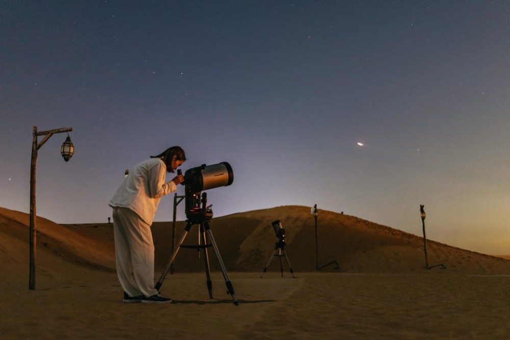 Dubai: Overnight Safari, Dinner, Stargazing & Al Khayma Camp | ®ExcursionMania