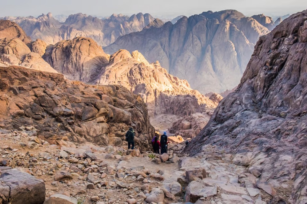 From Sharm: Mount Moses Trekking Sunrise & Monastery Visit | ®ExcursionMania