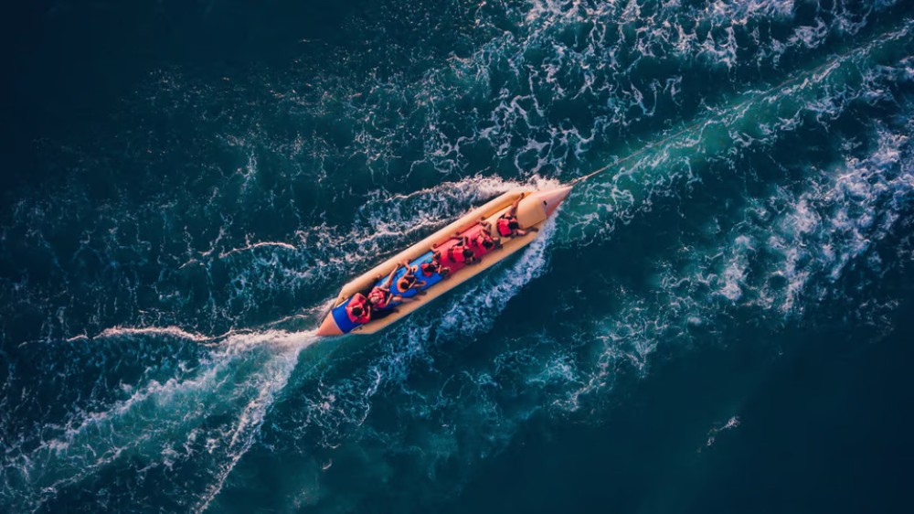Sharm: Parasailing Banana Boat & Tube Ride with Transfers | ®ExcursionMania