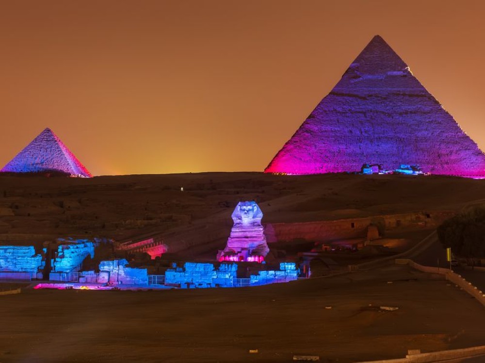 Cairo: Sound and Light Show at Giza Pyramids | ®ExcursionMania