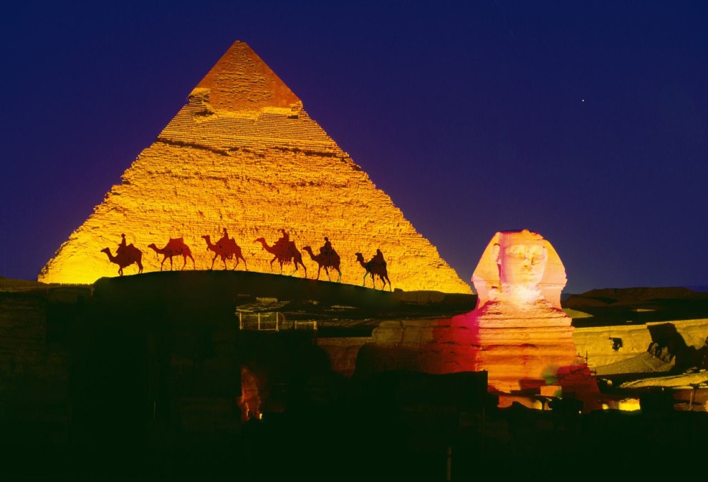 Cairo: Sound and Light Show at Giza Pyramids | ®ExcursionMania