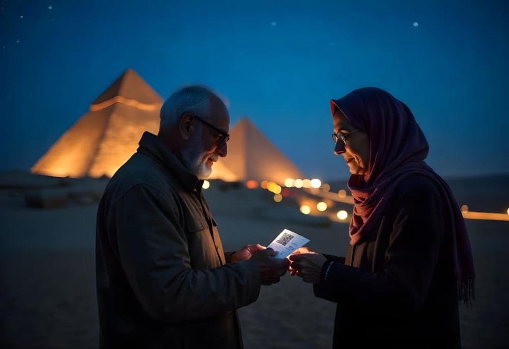 Cairo: Pyramids of Giza Plateau QR Ticket - Skip The Line | ®ExcursionMania