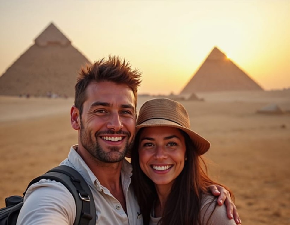 Cairo: Pyramids of Giza Plateau QR Ticket - Skip The Line | ®ExcursionMania