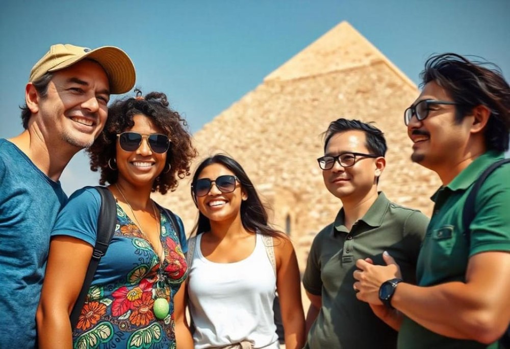 Hurghada: Giza Pyramids Day Trip with Nile Boat Tour Option | ®ExcursionMania