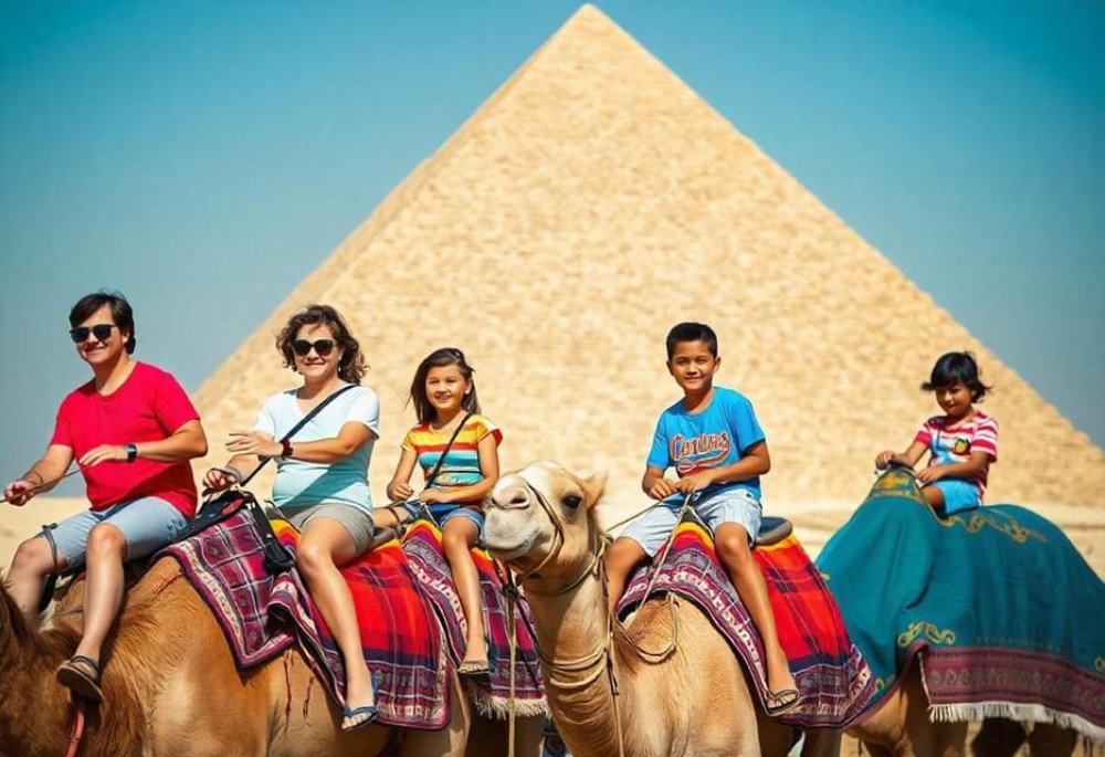 Hurghada: Giza Pyramids Day Trip with Nile Boat Tour Option | ®ExcursionMania