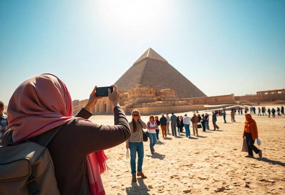 Hurghada: Giza Pyramids Day Trip with Nile Boat Tour Option | ®ExcursionMania