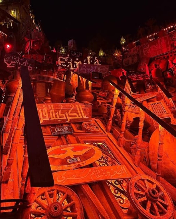Sharm El-Sheikh: Cafe & restaurant - Farsha or New Panorama | ®ExcursionMania