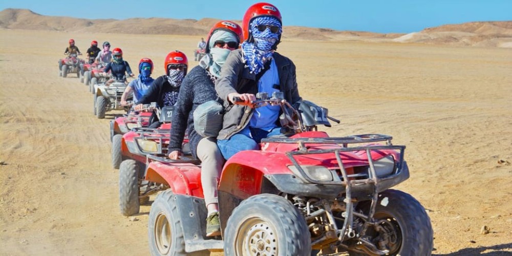 Sharm El Sheikh: ATV Dunes & Waves Adventure with Lunch | ®ExcursionMania