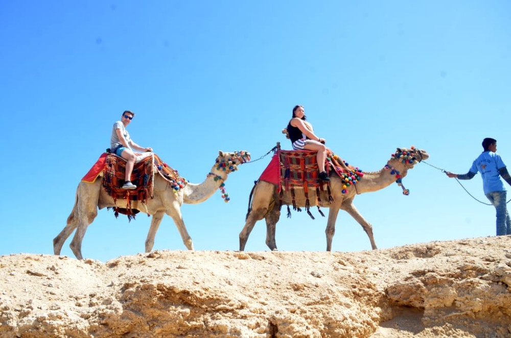 Hurghada: 3 Hour Camel Riding with Bedouin vibe | ®ExcursionMania