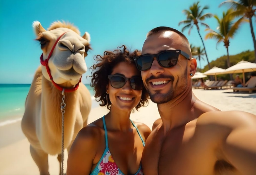 Hurghada: 3 Hour Camel Riding with Bedouin vibe | ®ExcursionMania