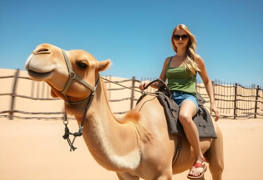 Hurghada: 3 Hour Camel Riding with Bedouin vibe | ®ExcursionMania