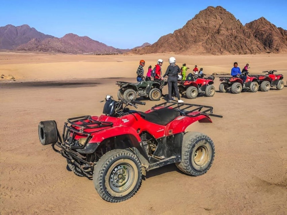 Sharm El-Sheikh: ATV Camel Ride with BBQ Dinner and Show | ®ExcursionMania