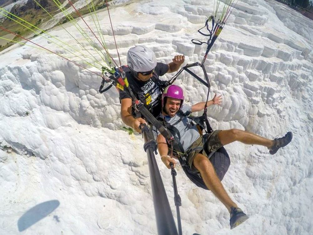 Pamukkale Paragliding Experience By Local Expert Pilots | ®ExcursionMania