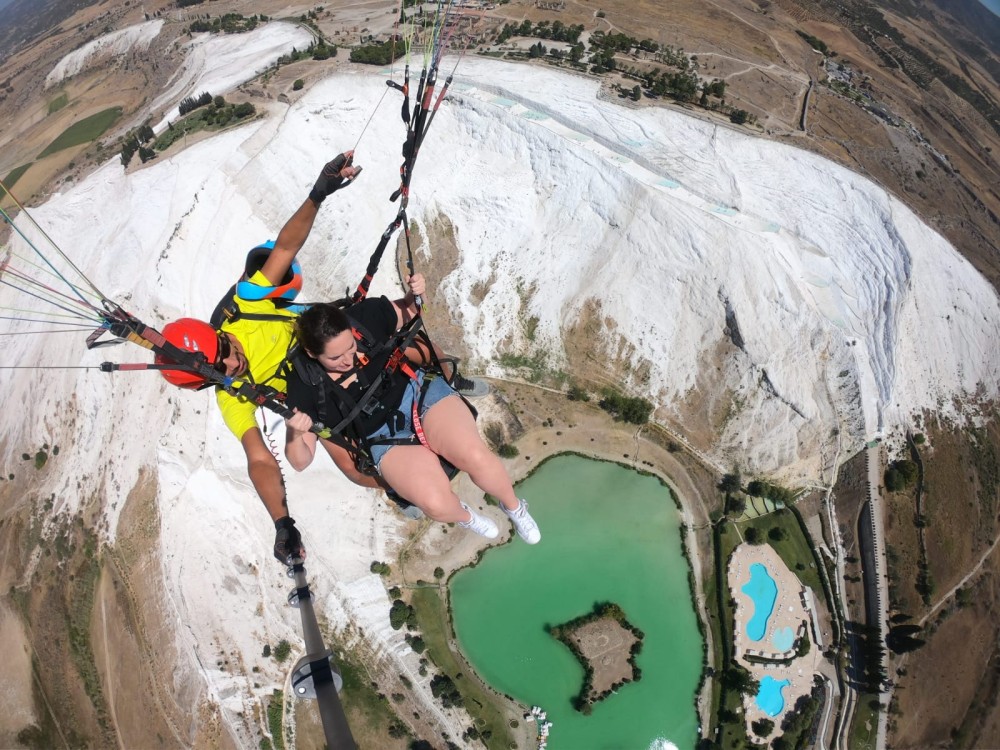 Pamukkale Paragliding Experience By Local Expert Pilots | ®ExcursionMania