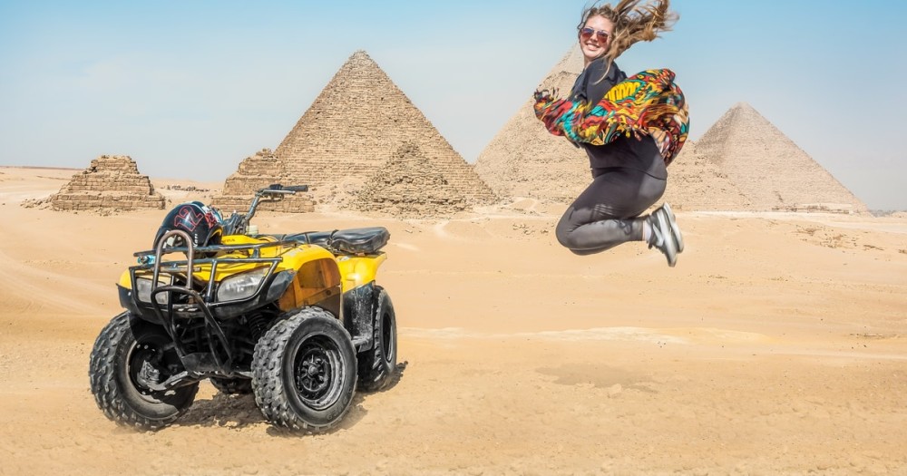 VIP Cairo Experience: Pyramids ATV Adventure and Camel ride | ®ExcursionMania