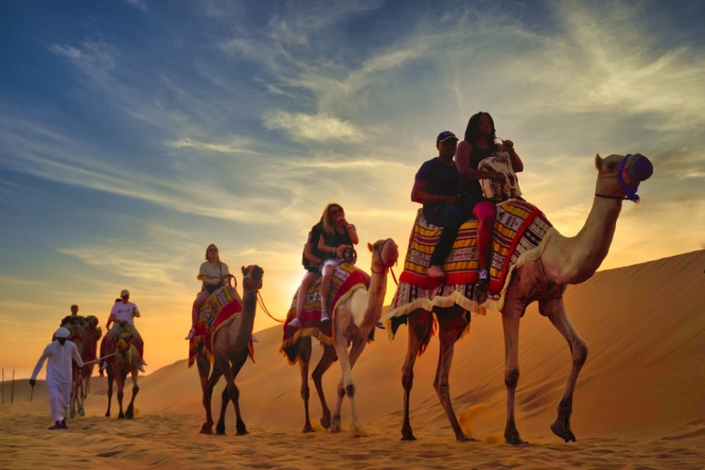 Dubai: Al Khayma Camp Experience with BBQ Dinner | ®ExcursionMania