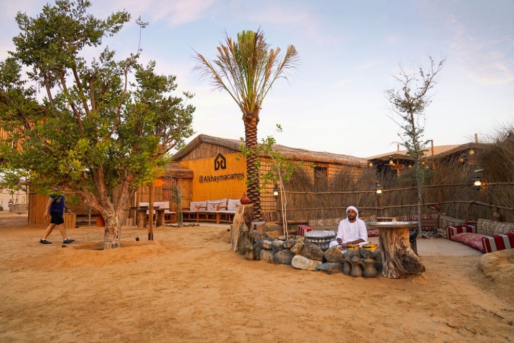 Dubai: Al Khayma Camp Experience with BBQ Dinner | ®ExcursionMania