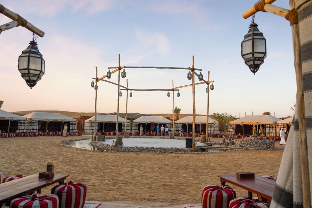 Dubai: Al Khayma Camp Experience with BBQ Dinner | ®ExcursionMania
