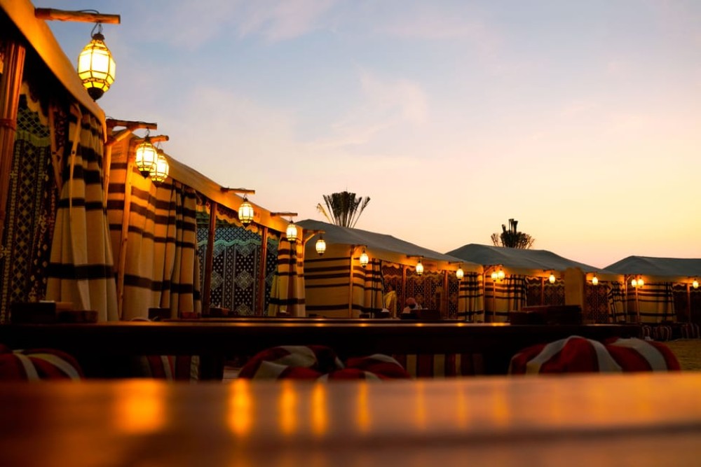 Dubai: Al Khayma Camp Experience with BBQ Dinner | ®ExcursionMania