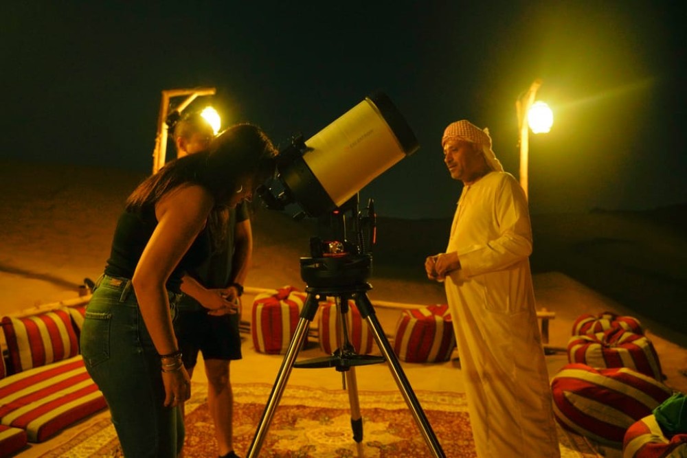 Dubai: Camel & Horse Ride, Al Khayma Camp, Stargazing, & BBQ | ®ExcursionMania