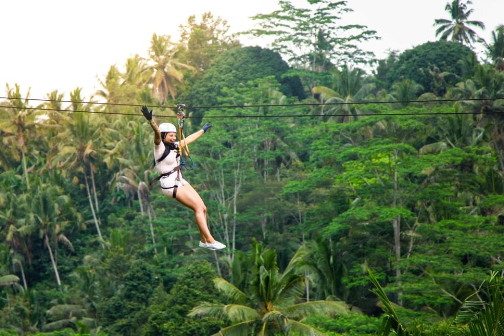 Ubud: Half-Day Zipline and Jungle Swing Adventure | ®ExcursionMania