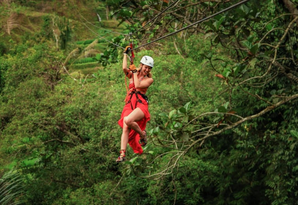 Ubud: Half-Day Zipline and Jungle Swing Adventure | ®ExcursionMania