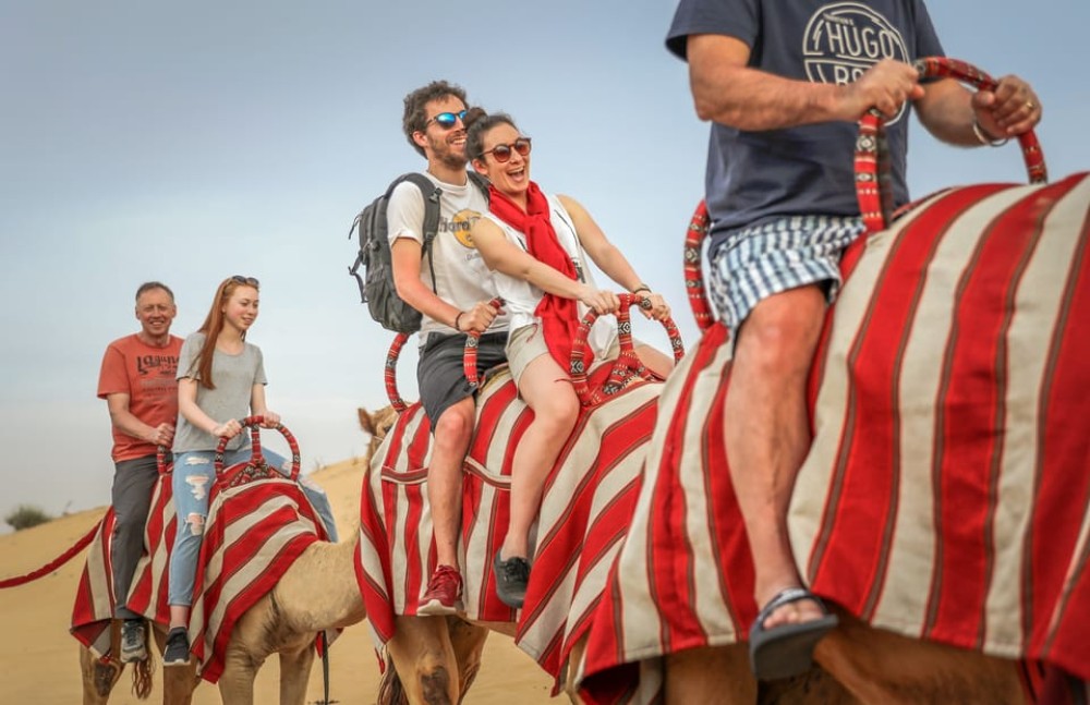 Dubai: Adventure Quad Bike Safari, Camel Ride & Refreshments | ®ExcursionMania
