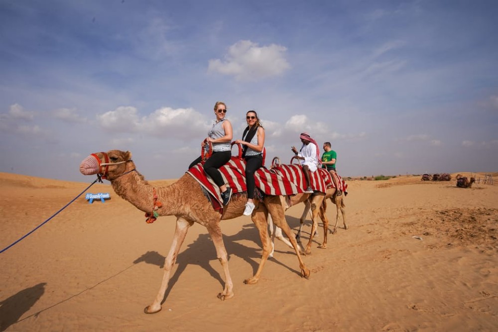 Dubai: Adventure Quad Bike Safari, Camel Ride & Refreshments | ®ExcursionMania
