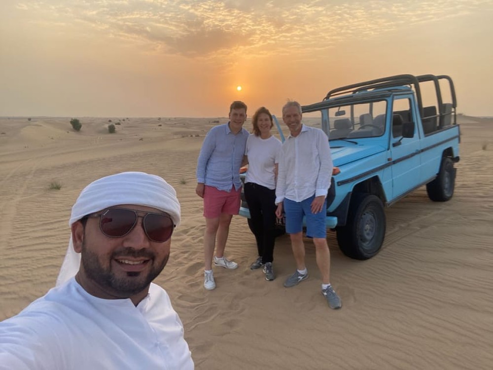 Dubai: Heritage Safari, Camel Ride & Al Marmoom Oasis Dinner | ®ExcursionMania