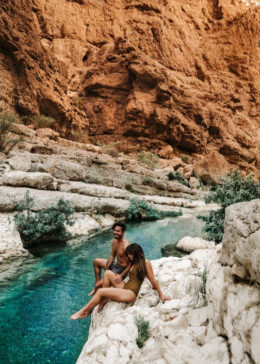 Oman’s Hidden Gems: Wadi Shab & Bimmah Sinkhole | ®ExcursionMania