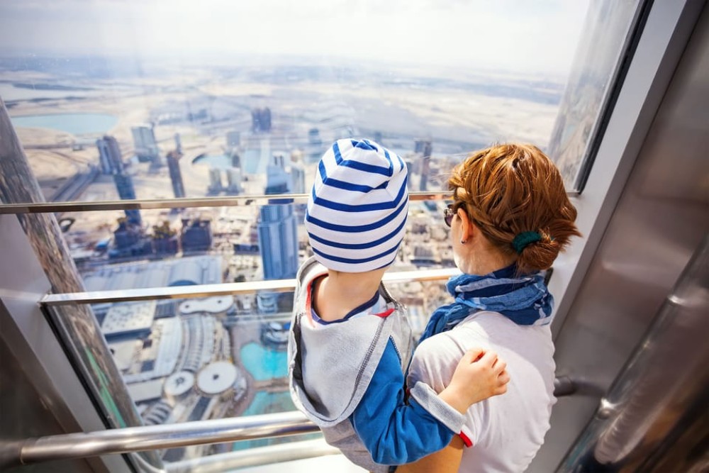 Dubai: City Tour with Blue Mosque and Burj Khalifa Ticket | ®ExcursionMania