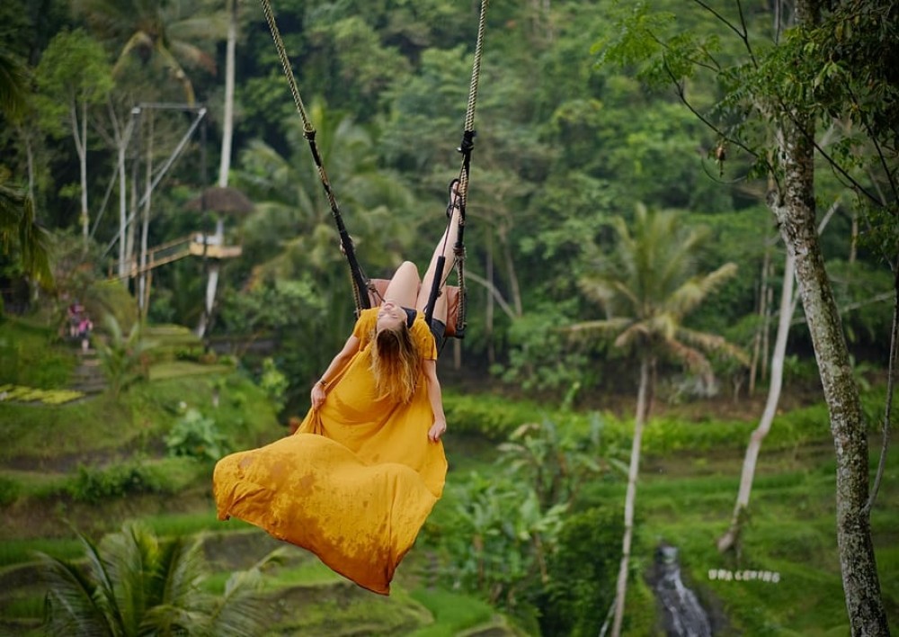 Ubud: Tegalalang Rice Terrace Photos Tour with Swing Ticket | ®ExcursionMania