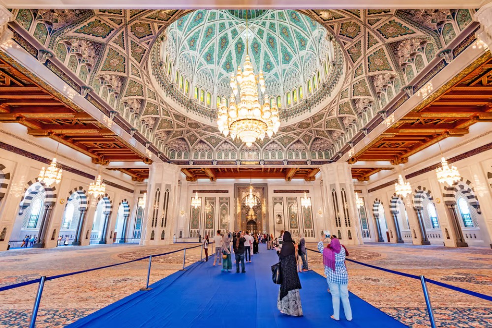 Muscat: City Tour of Grand Mosque Old Souqs Museum & Fort | ®ExcursionMania