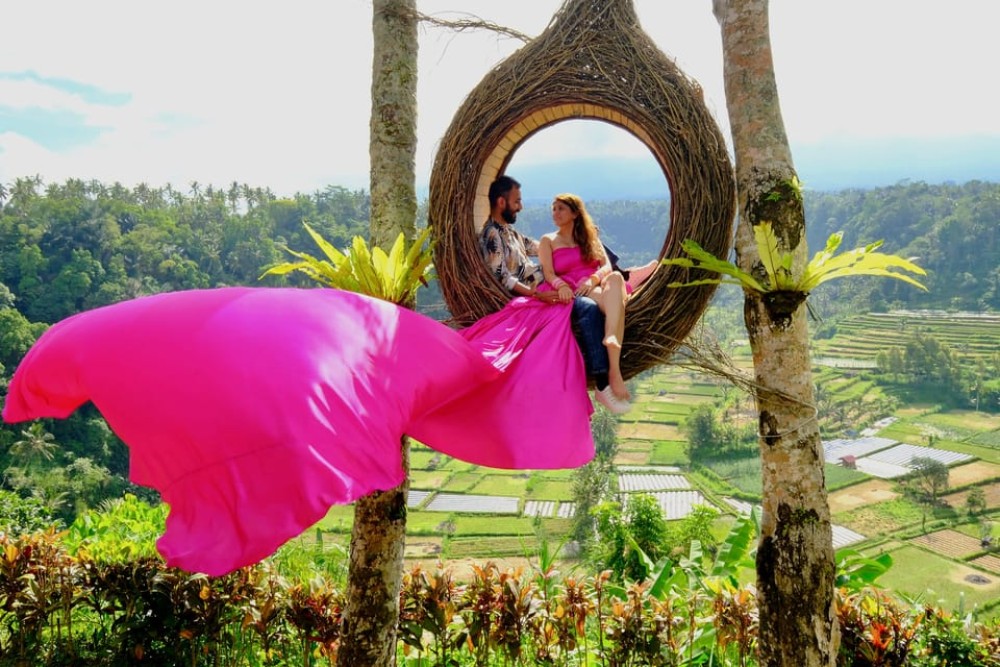 Bali: Swing with Falls Rice Terrace & Monkey Forest Option | ®ExcursionMania