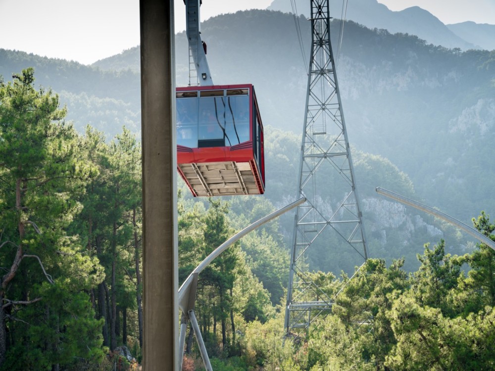 From Antalya: Olympos Cable Car Ride and Tahtali Mountain Tour | ®ExcursionMania