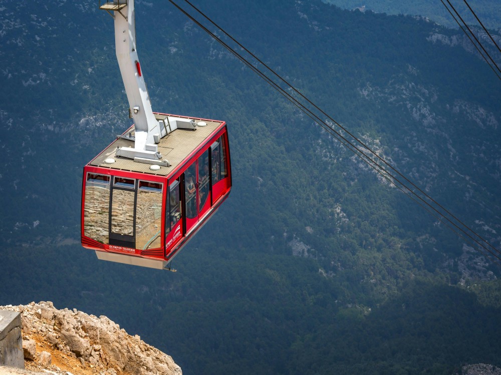 From Antalya: Olympos Cable Car Ride and Tahtali Mountain Tour | ®ExcursionMania